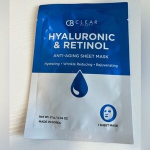 Hyaluronic & Retinol Sheet Mask